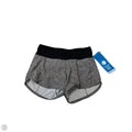 Athletic Shorts By Lululemon In Grey, Size: 4