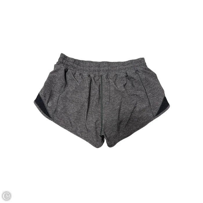 Athletic Shorts By Lululemon In Grey, Size: 8