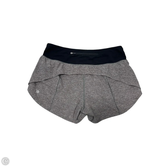 Athletic Shorts By Lululemon In Grey, Size: M