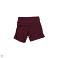 Athletic Shorts By Lululemon In Maroon, Size: M