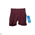 Athletic Shorts By Lululemon In Maroon, Size: S