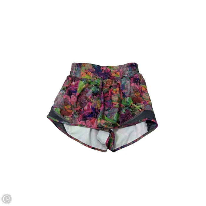Athletic Shorts By Lululemon In Multi-colored, Size: Xs
