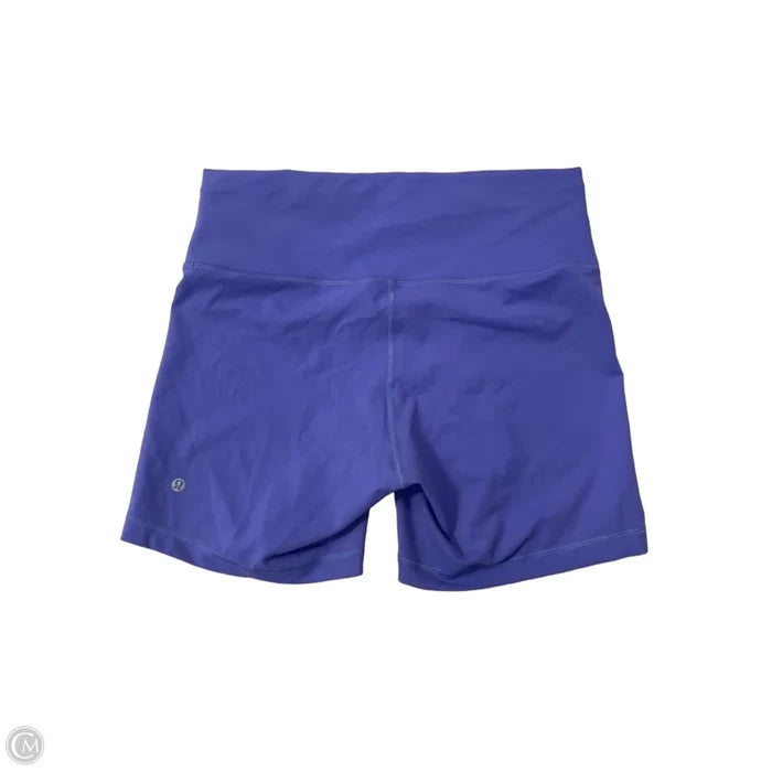 Athletic Shorts By Lululemon In Purple, Size: 14