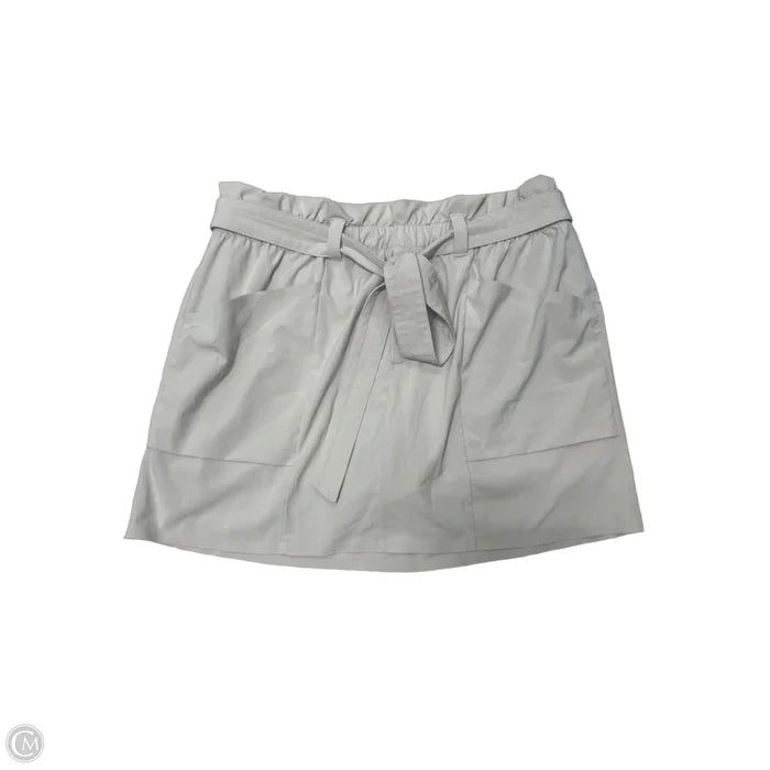 Athletic Skirt By Athleta In Grey, Size: L