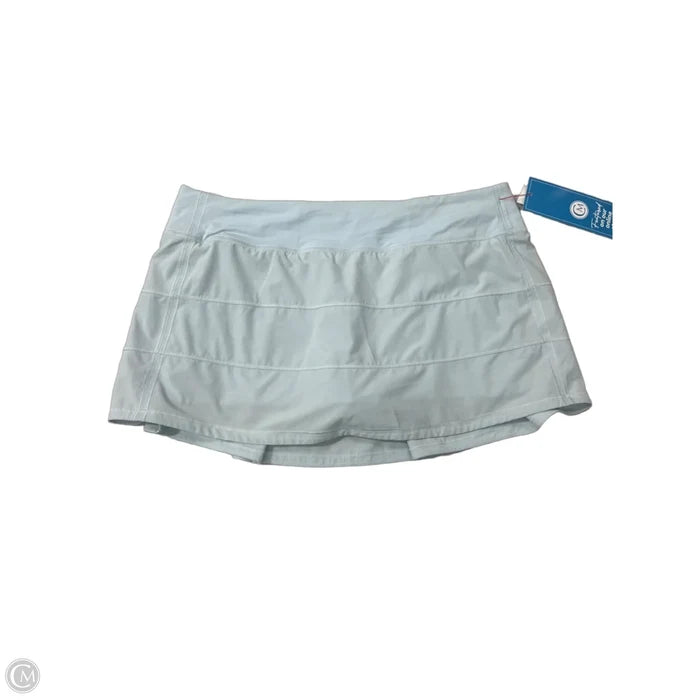 Athletic Skirt By Lululemon In Blue, Size: 12