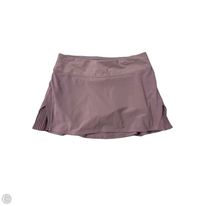 Athletic Skirt By Lululemon In Mauve, Size: S
