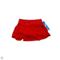 Athletic Skirt By Lululemon In Orange, Size: 4