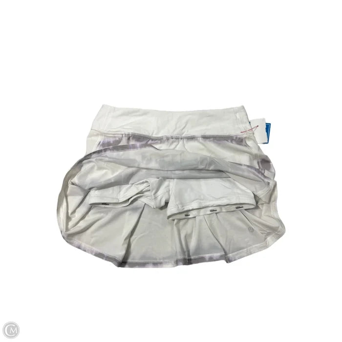 Athletic Skirt By Lululemon In Tie Dye Print, Size: 6