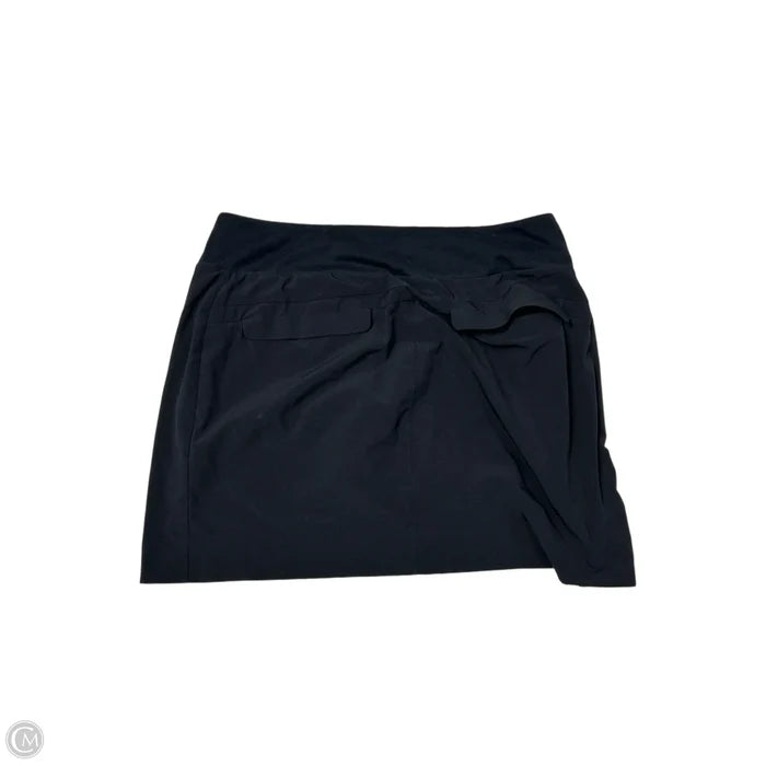 Athletic Skort By Athleta In Black, Size: 12