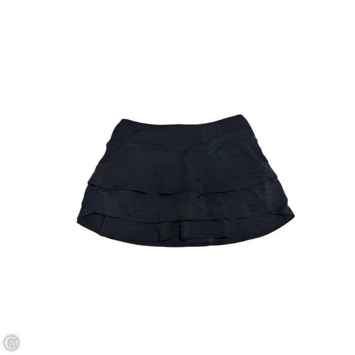 Athletic Skort By Athleta In Black, Size: S