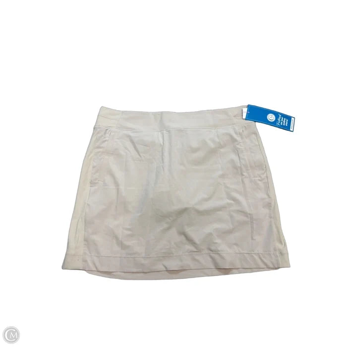 Athletic Skort By Athleta In Tan, Size: Xl