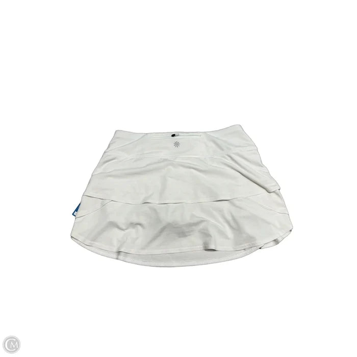 Athletic Skort By Athleta In White, Size: S