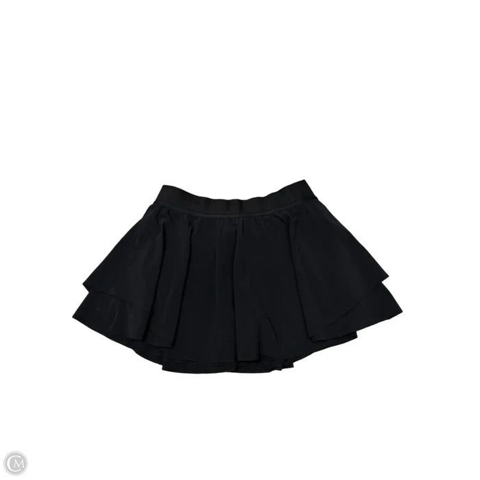 Athletic Skort By Lululemon In Black, Size: 12L