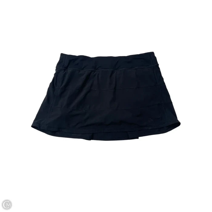 Athletic Skort By Lululemon In Black, Size: L