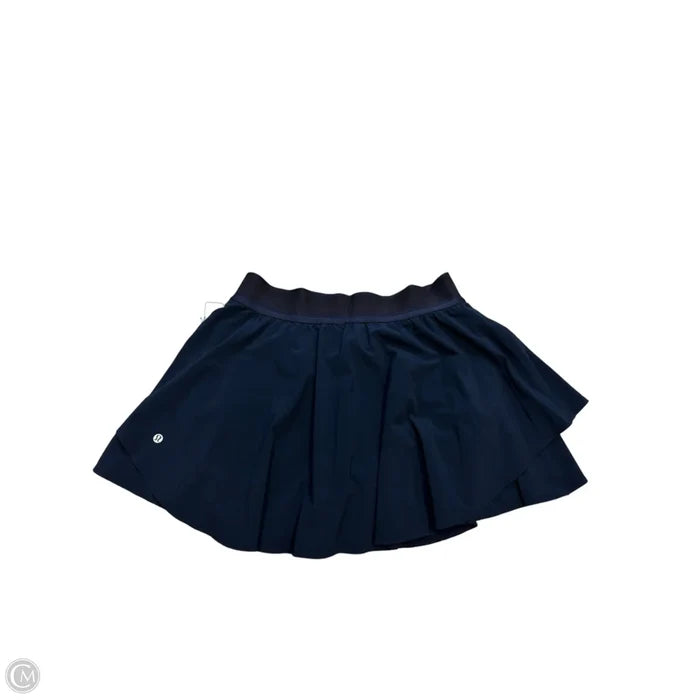 Athletic Skort By Lululemon In Navy, Size: M