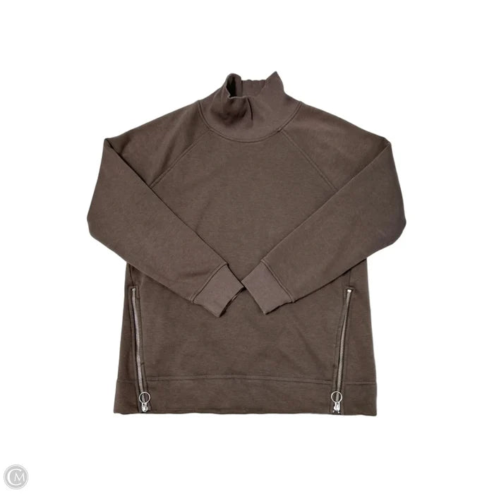 Athletic Sweatshirt Collar By Athleta In Brown, Size: S