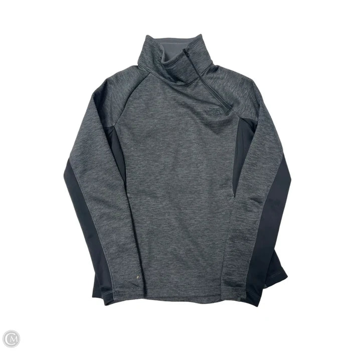 Athletic Sweatshirt Collar By The North Face In Grey, Size: S