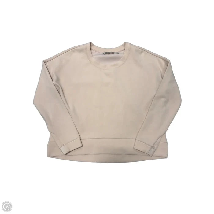 Athletic Sweatshirt Crewneck By Athleta In Pink, Size: M