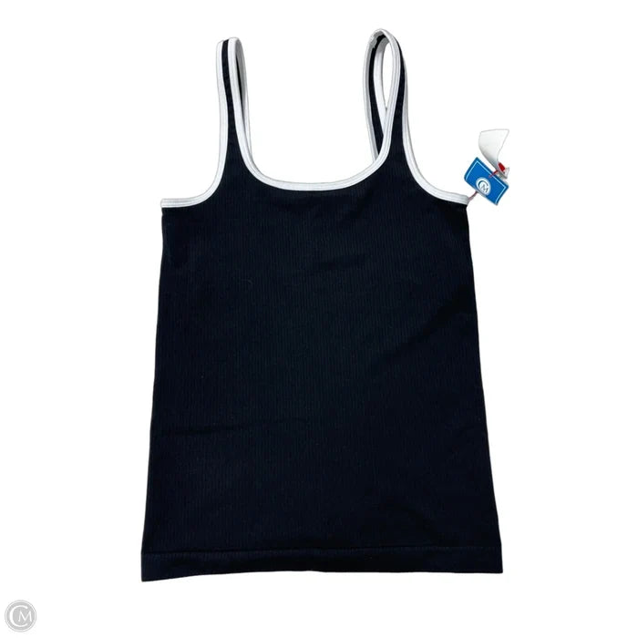 Athletic Tank Top By Athleta In Black & White, Size: S