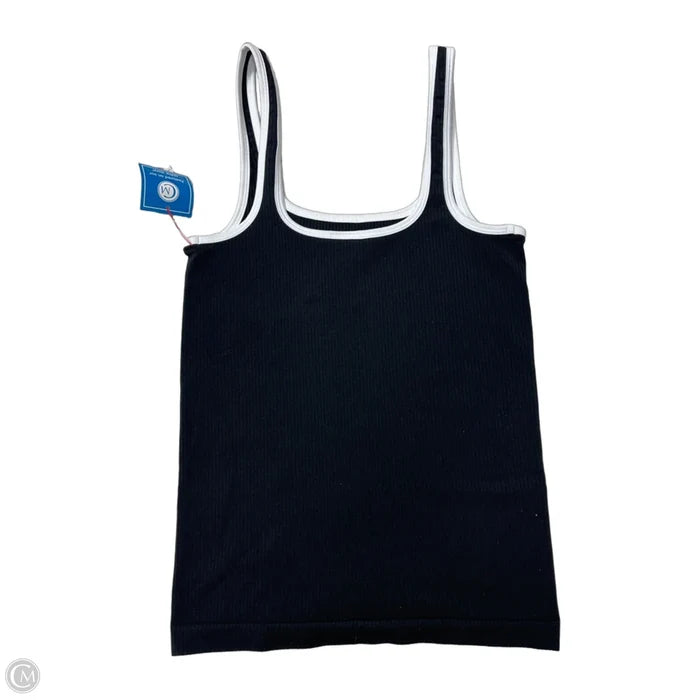 Athletic Tank Top By Athleta In Black & White, Size: S