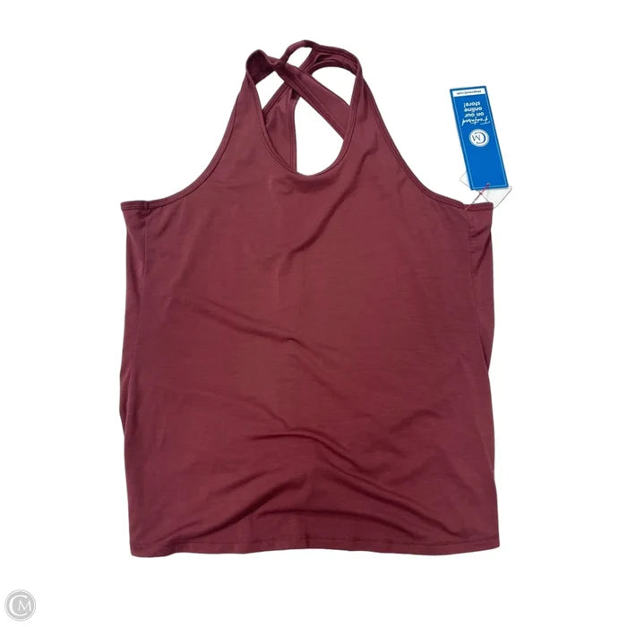 Athletic Tank Top By Athleta In Maroon, Size: Xs