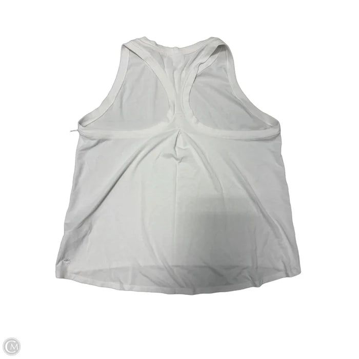 Athletic Tank Top By Athleta In White, Size: L