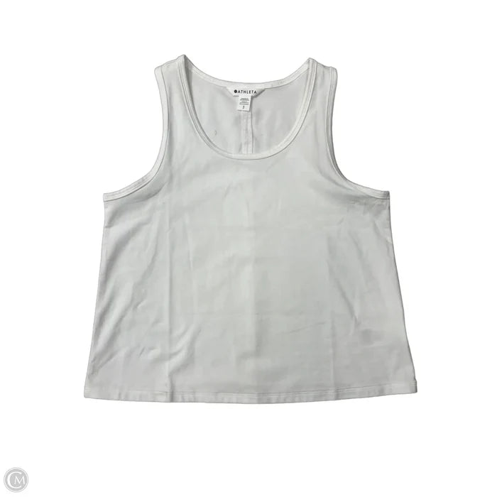 Athletic Tank Top By Athleta In White, Size: Sp