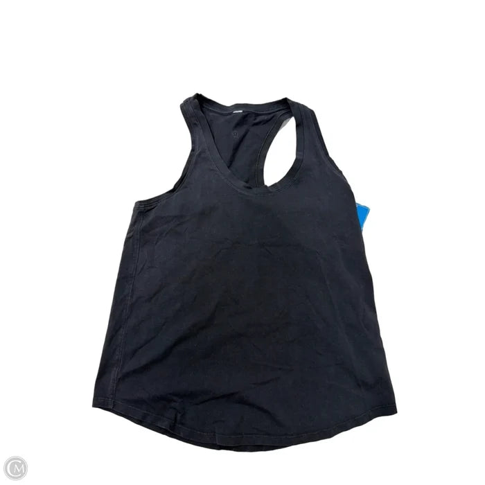 Athletic Tank Top By Lululemon In Black, Size: M