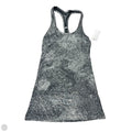 Athletic Tank Top By Lululemon In Black & White, Size: S