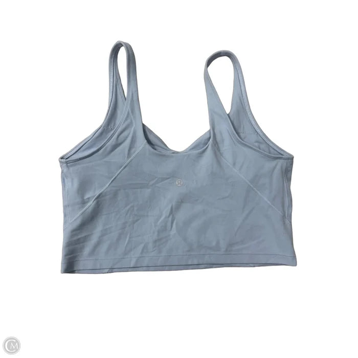 Athletic Tank Top By Lululemon In Blue, Size: L