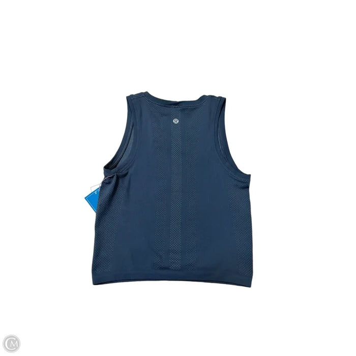 Athletic Tank Top By Lululemon In Blue, Size: Xs