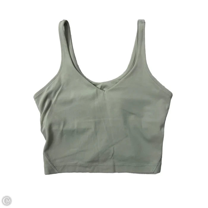 Athletic Tank Top By Lululemon In Green, Size: 6