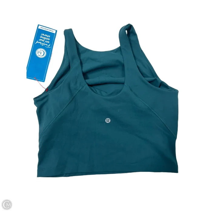 Athletic Tank Top By Lululemon In Green, Size: M