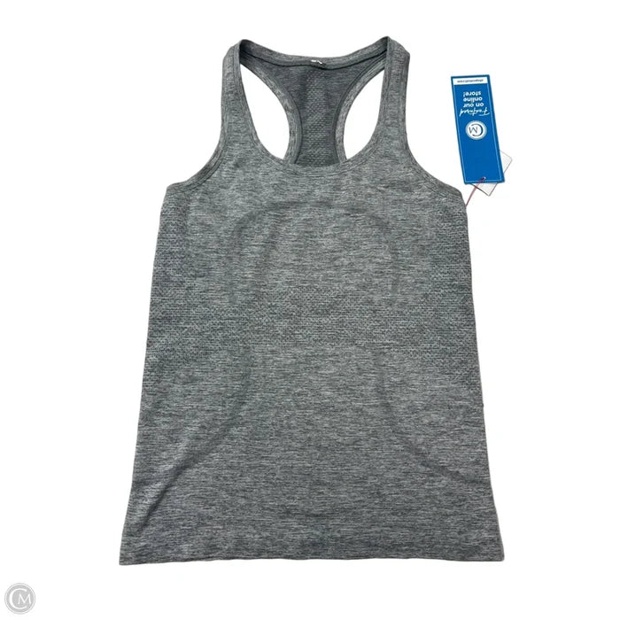 Athletic Tank Top By Lululemon In Grey, Size: S