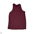 Athletic Tank Top By Lululemon In Maroon, Size: M