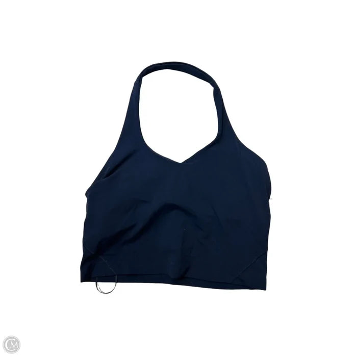Athletic Tank Top By Lululemon In Navy, Size: M