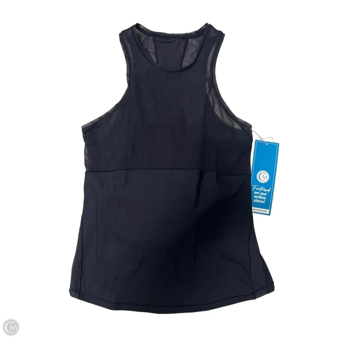 Athletic Tank Top By Lululemon In Navy, Size: S