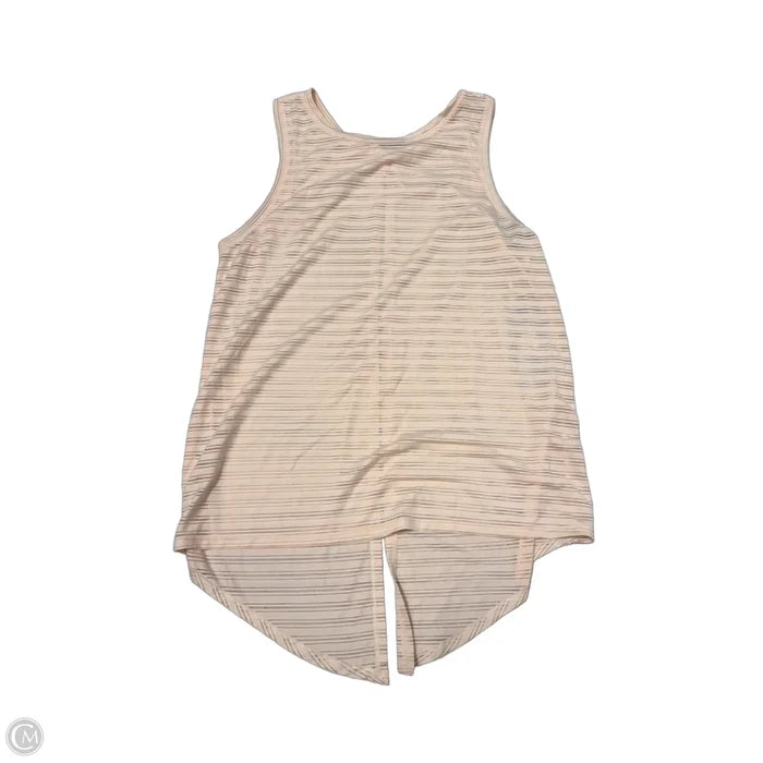 Athletic Tank Top By Lululemon In Peach, Size: M
