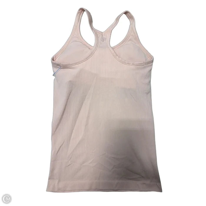 Athletic Tank Top By Lululemon In Peach, Size: S