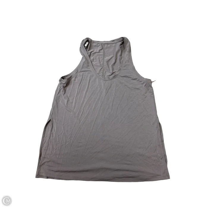 Athletic Tank Top By Lululemon In Taupe, Size: M