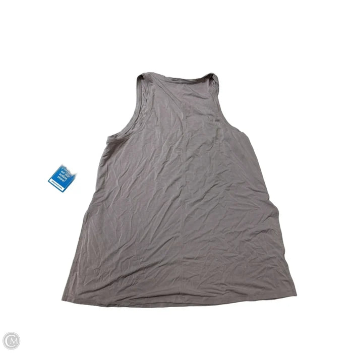 Athletic Tank Top By Lululemon In Taupe, Size: M
