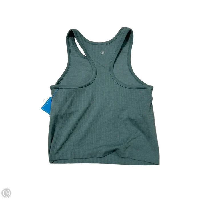 Athletic Tank Top By Lululemon In Teal, Size: S