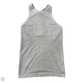 Athletic Tank Top By Lululemon In White, Size: 6