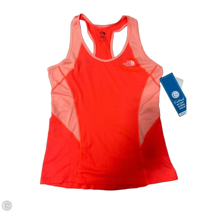 Athletic Tank Top By The North Face In Orange, Size: M