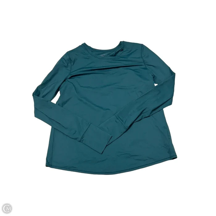 Athletic Top Long Sleeve Crewneck By Athleta In Blue, Size: S