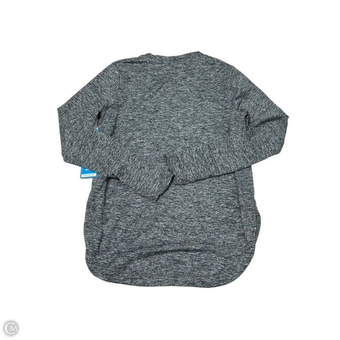 Athletic Top Long Sleeve Crewneck By Athleta In Grey, Size: M