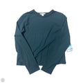 Athletic Top Long Sleeve Crewneck By Athleta In Teal, Size: Xs