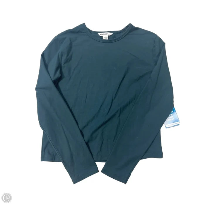 Athletic Top Long Sleeve Crewneck By Athleta In Teal, Size: Xs