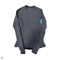 Athletic Top Long Sleeve Crewneck By Lululemon In Grey, Size: 8