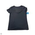 Athletic Top Short Sleeve By Athleta In Black, Size: M